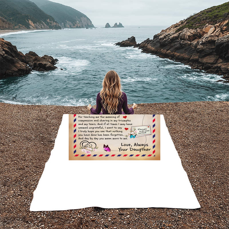 To My Mom Thank You – Coral Fleece Blanket